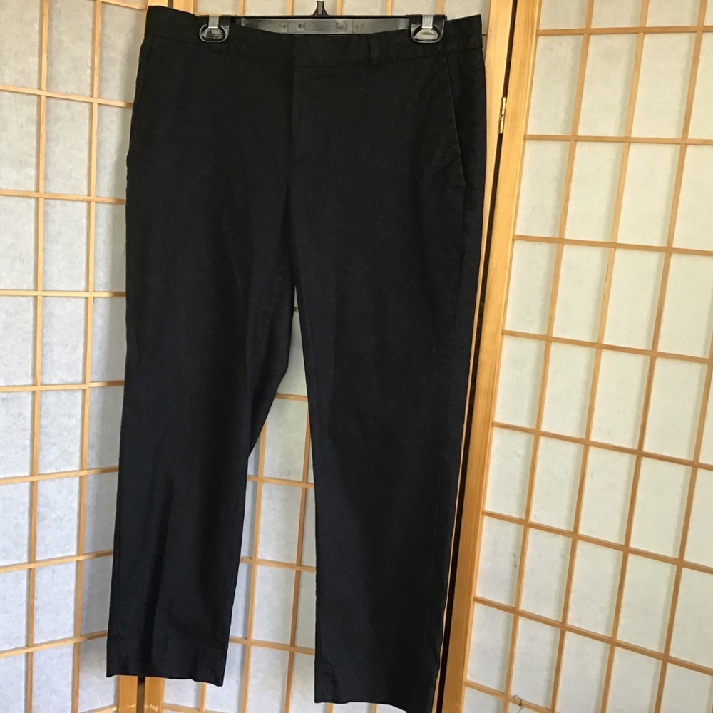 BANANA REPUBLIC Avery crop Navy sz 8